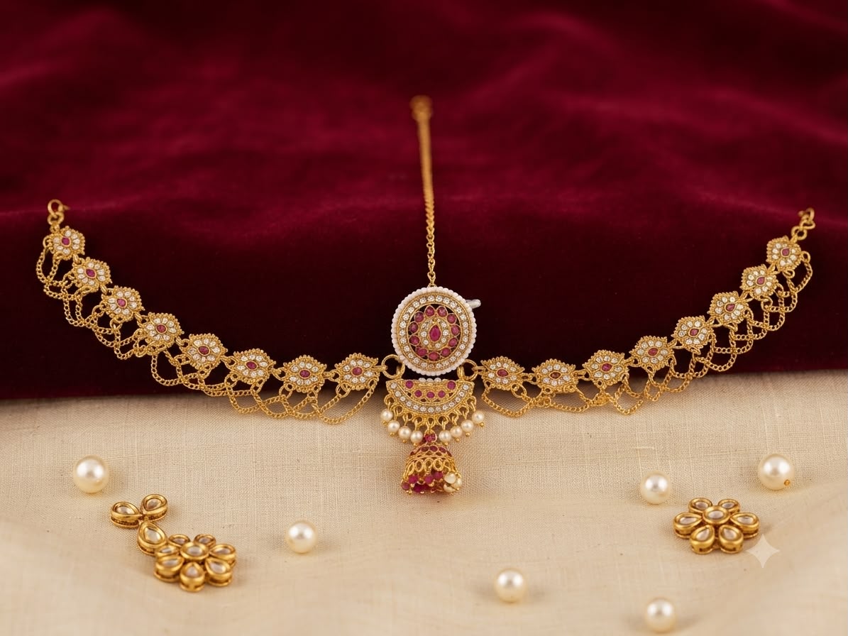 Royal Kundan Rakhadi Set