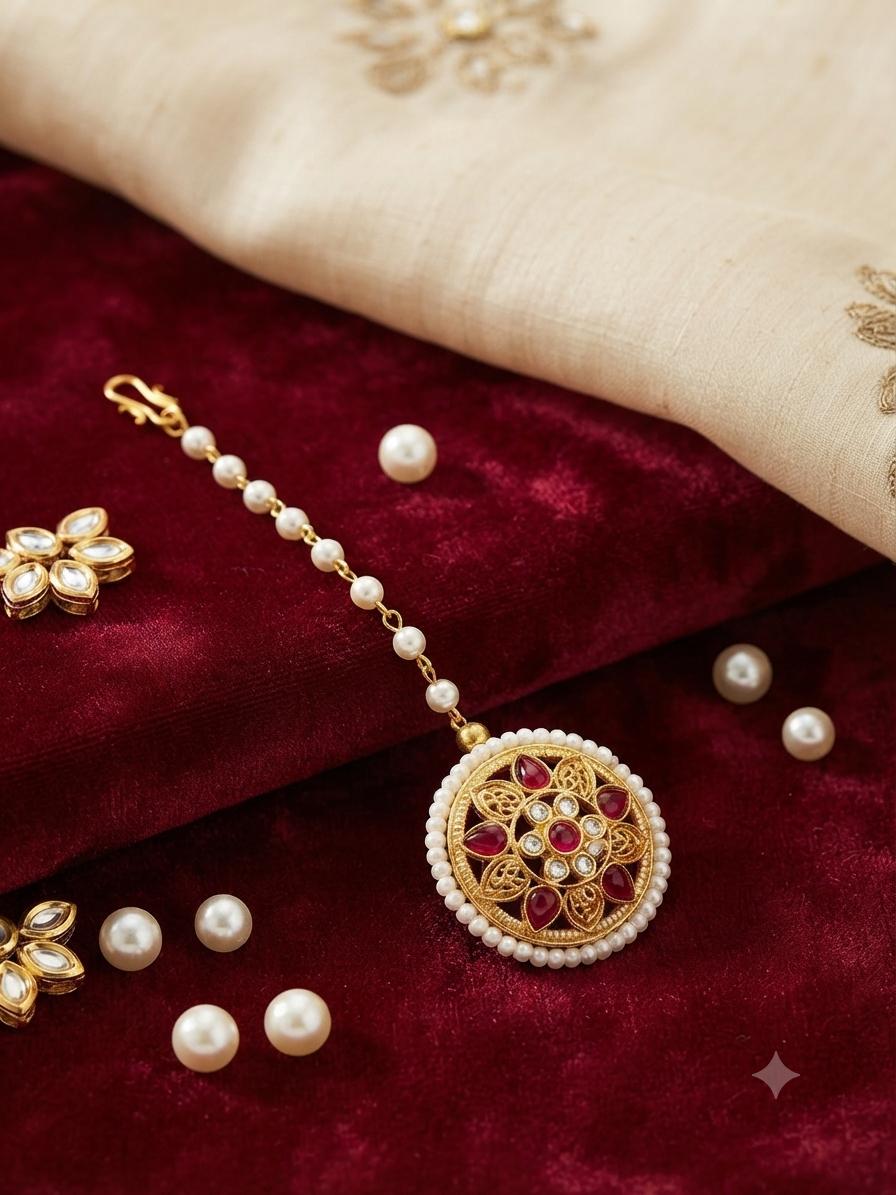Jodhpuri Kundan Borla