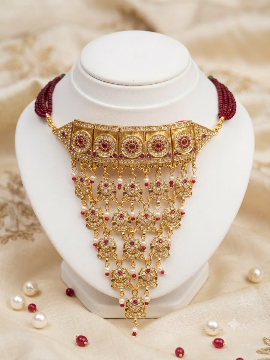 Royal Kundan Polki AAD Choker