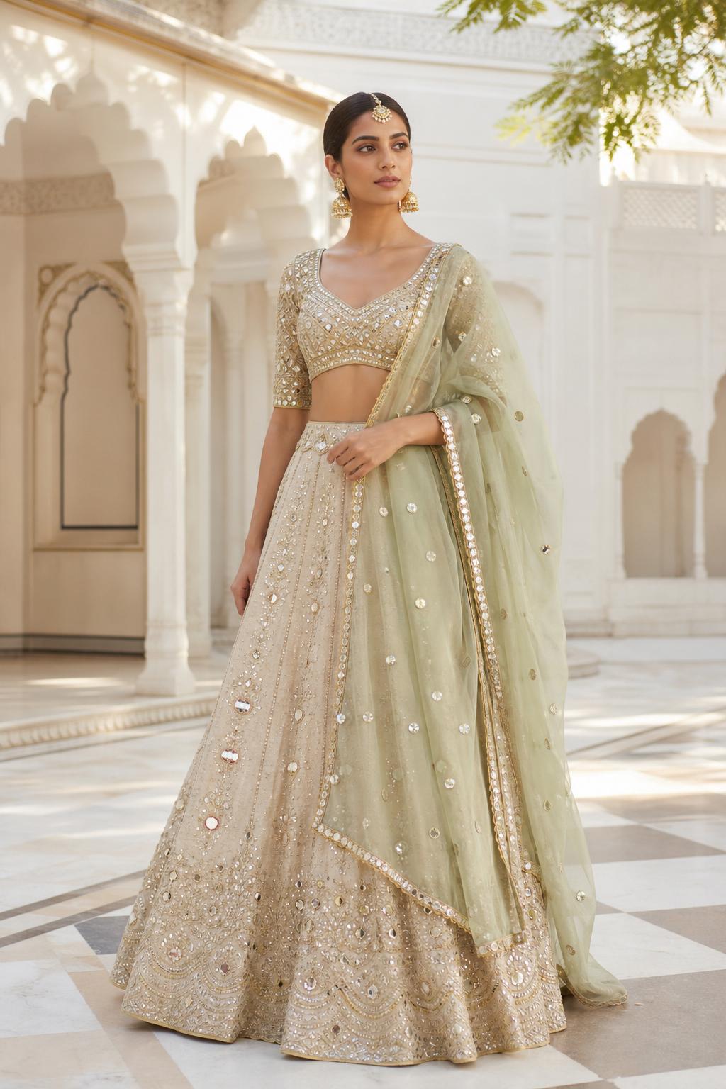 Noor Mirror Lehenga