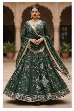 Emerald Gota Patti Poshak view 4